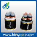 Cable de alimentación aislado XLPE del voltaje clasificado 35KV y abajo